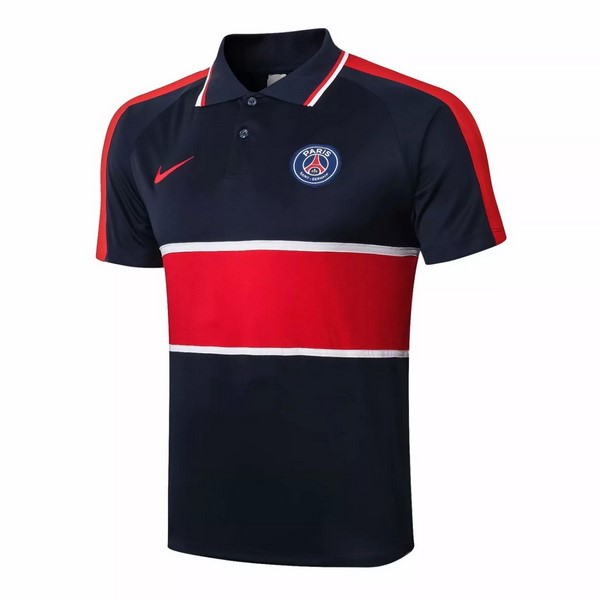 Polo Paris Saint Germain 2020/21 Negro Rojo Blanco